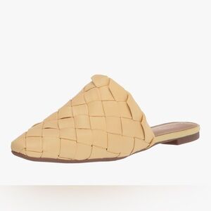 Circus by Sam Edelman Woven Cream Mules NWOT